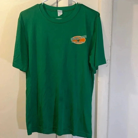 College H.U.N.K.S. Hauling & Moving Crew T-Shirt Short Sleeve Sport Tek Brand SM - Picture 3 of 6